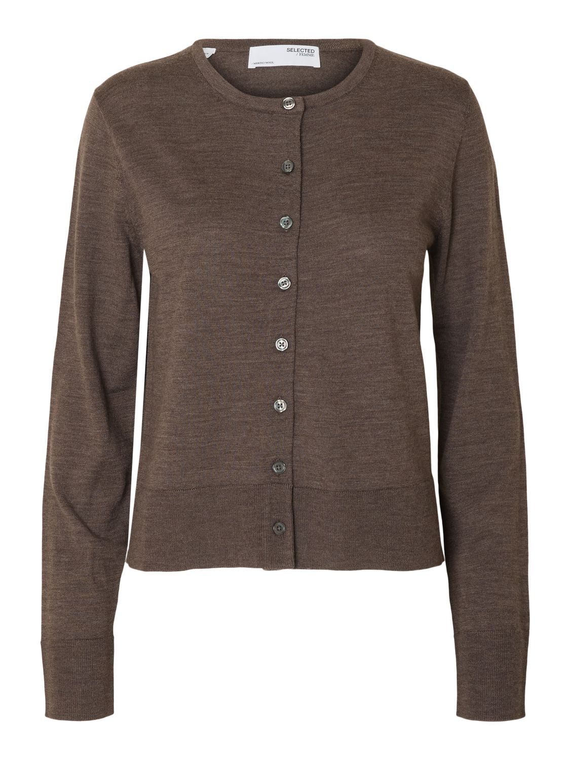 Slwthea Ls Knit Merino Cardigan Noos