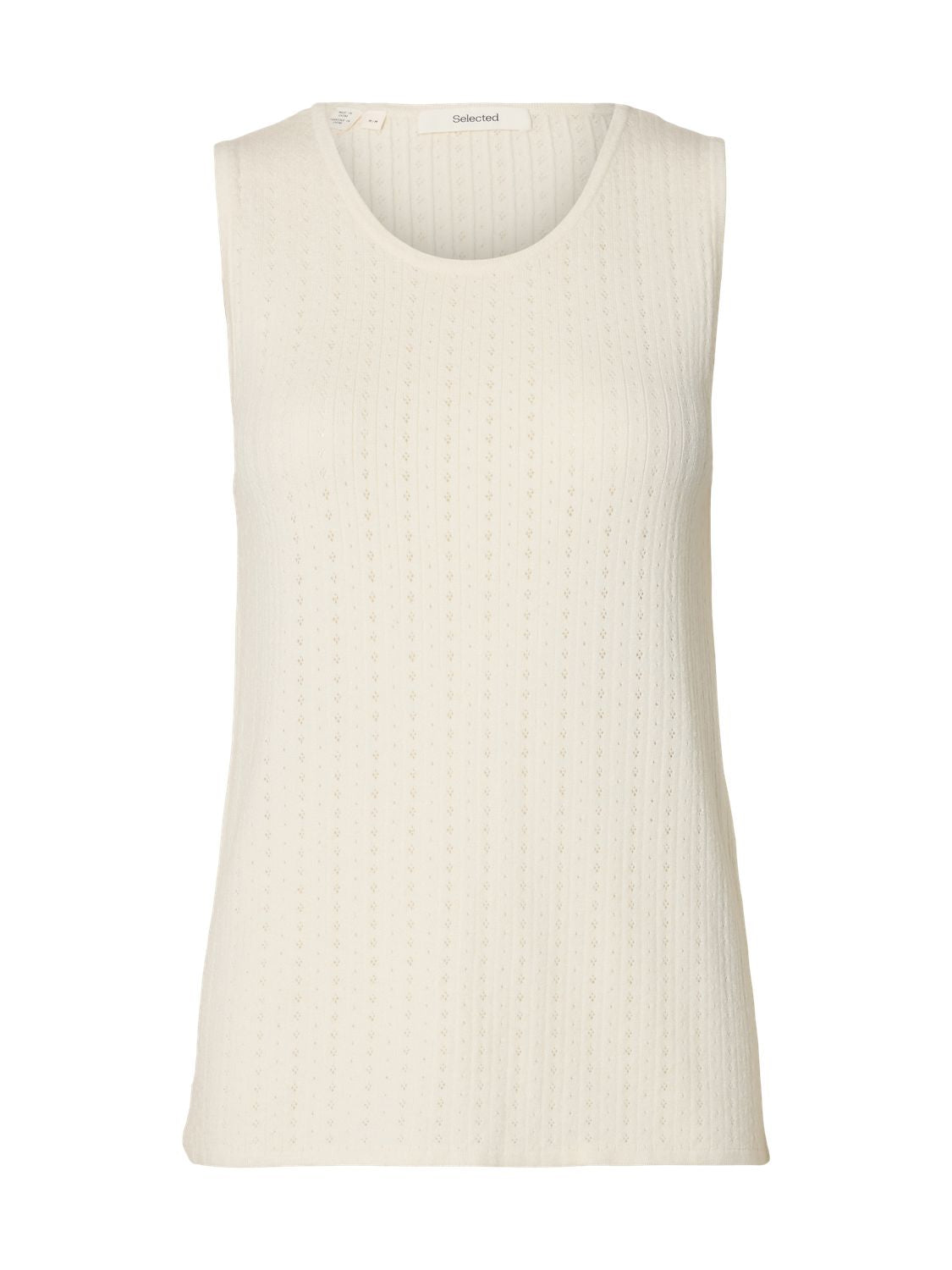 Slfhelle Pointel Sl Knit Top