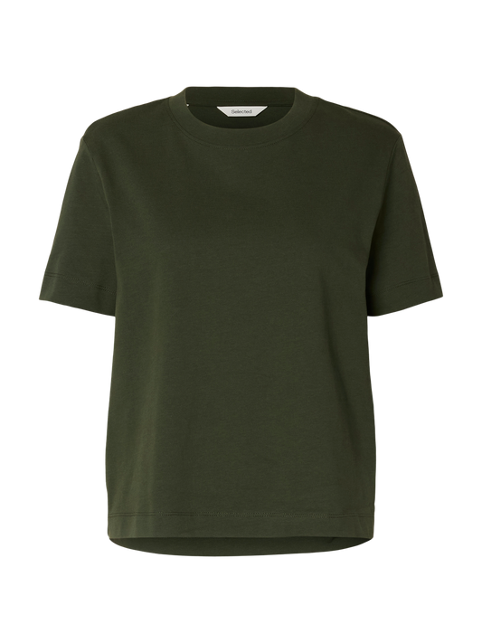Slfessential ss boxy tee