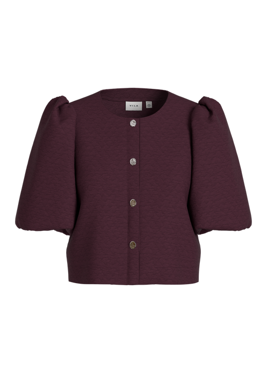 Vitaliama O-Neck 2/4 Open Short Top