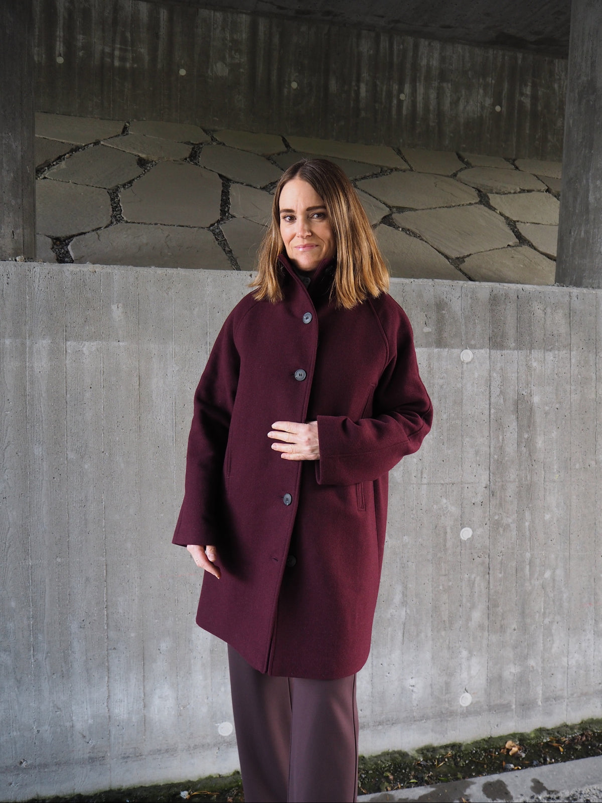 Slwzia-Vinni Wool Blend Coat Noos