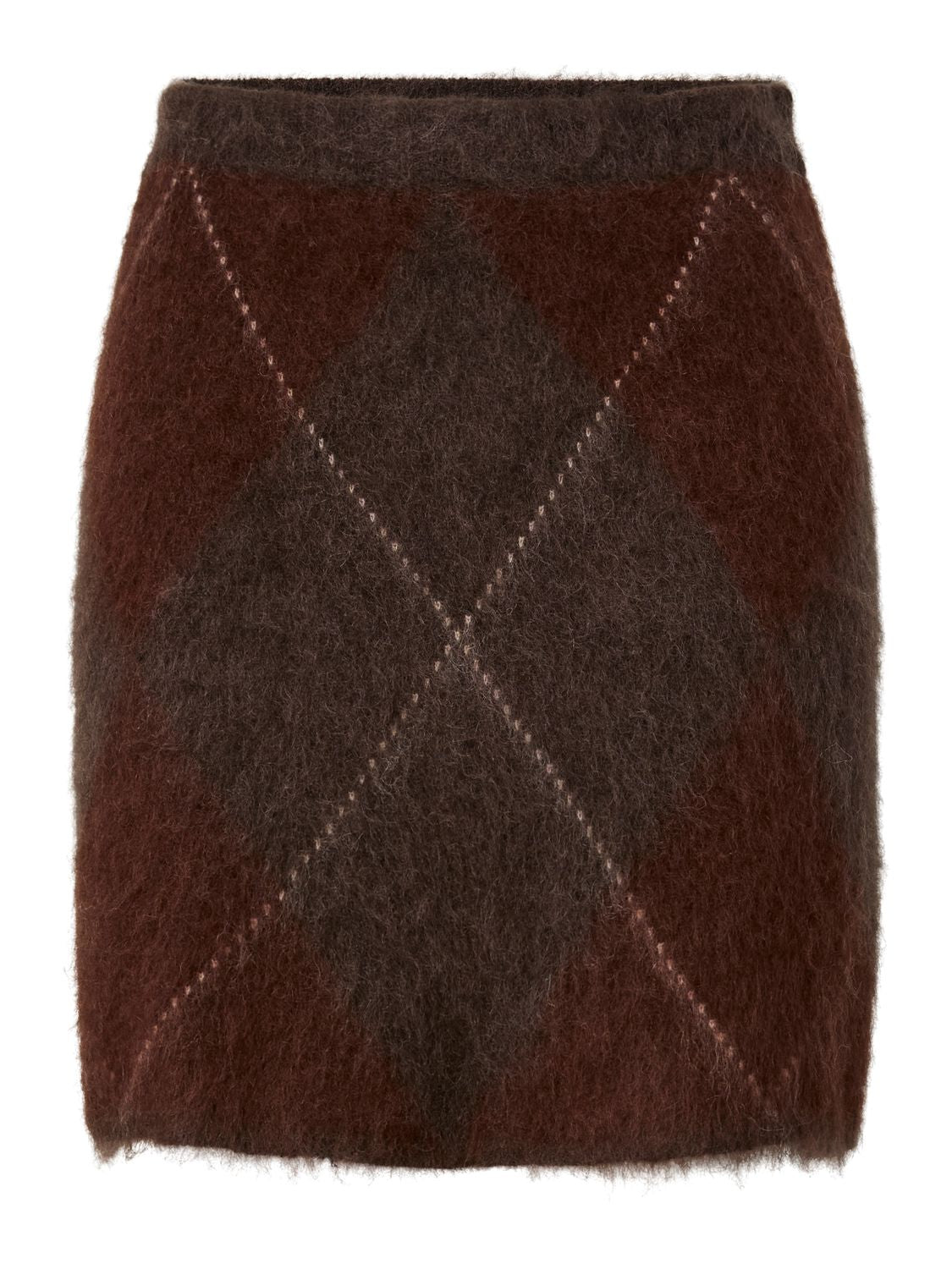 Yasargy Hw Mohair Blend Knit Skirt S.