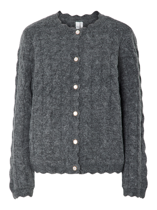 Yasbubera Ls Knit Cardigan S. Noos
