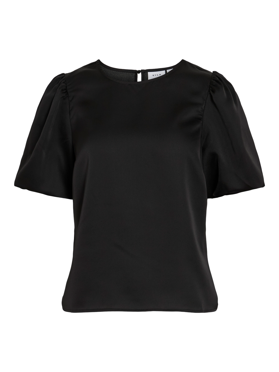 Viellette 2/4 Satin Puff Top - Noos