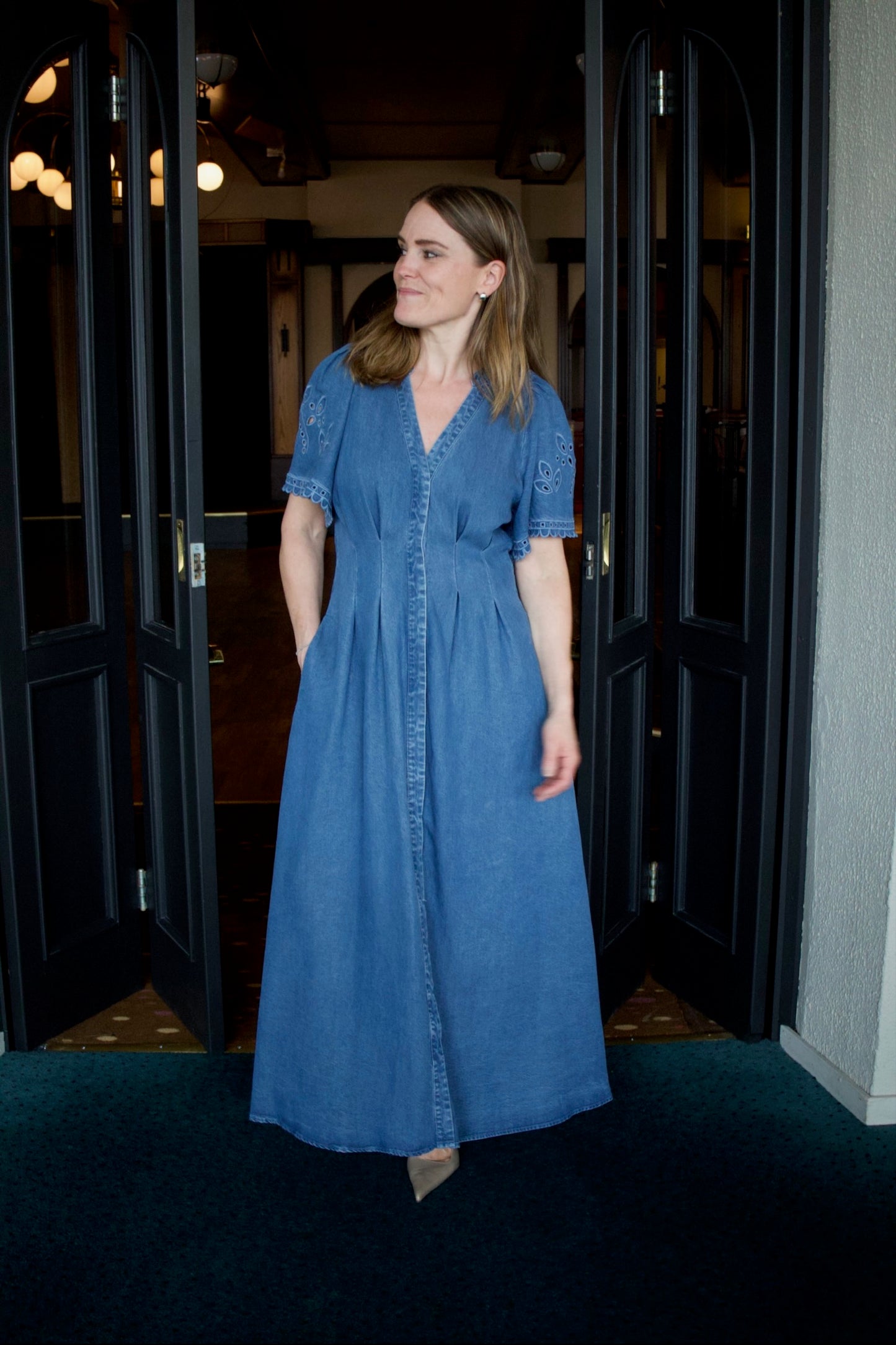 Tillycc Emb Pleat Dress