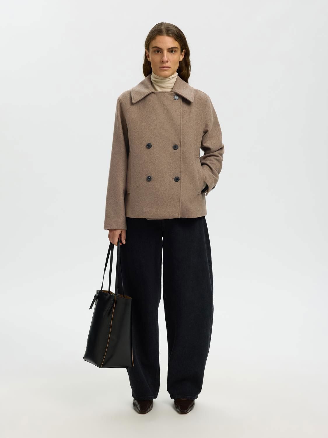 Slwzia-Alma Wool Blend Jacket Noos