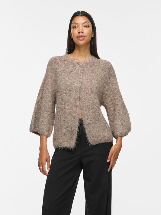 Vibows 3/4 Knit Cardigan/ln/1