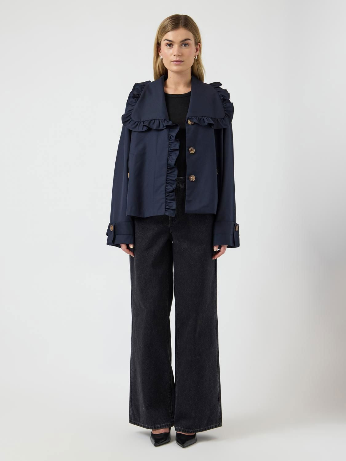 Yaselsana Ls Short Trenchcoat Noos