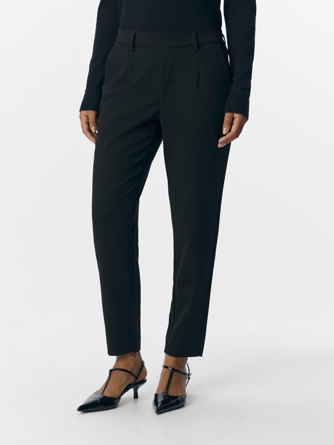 Lisa Slim Pant - Svart