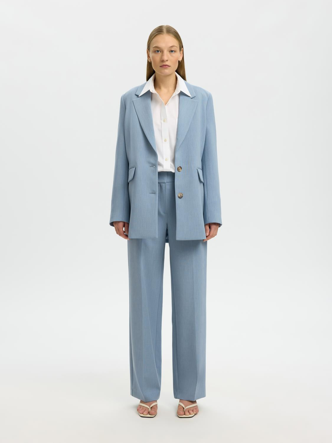 Slwrita Mw Wide Pant Mel Noos