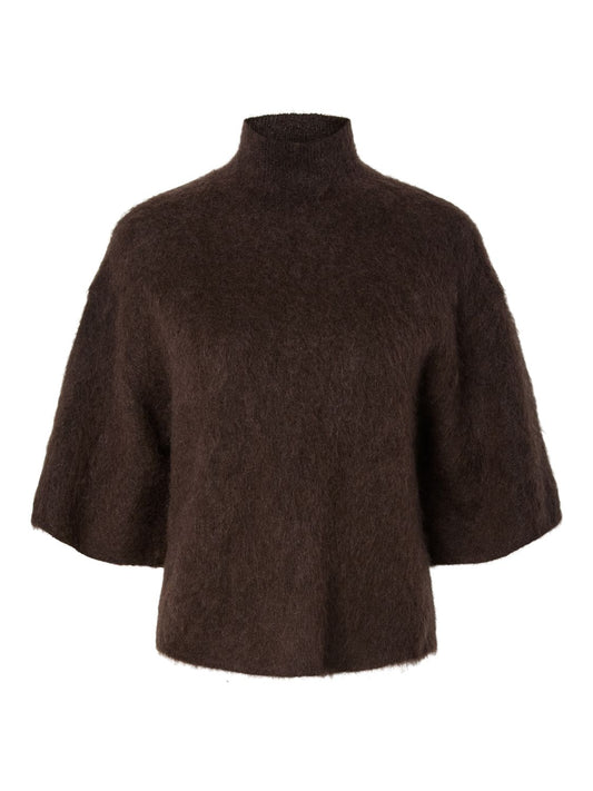 Yastilde 2/4 Mohair Blend Knit Pullover