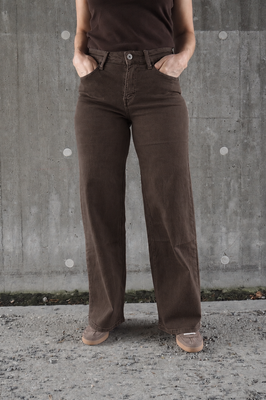 JEANS COLORED WIDE