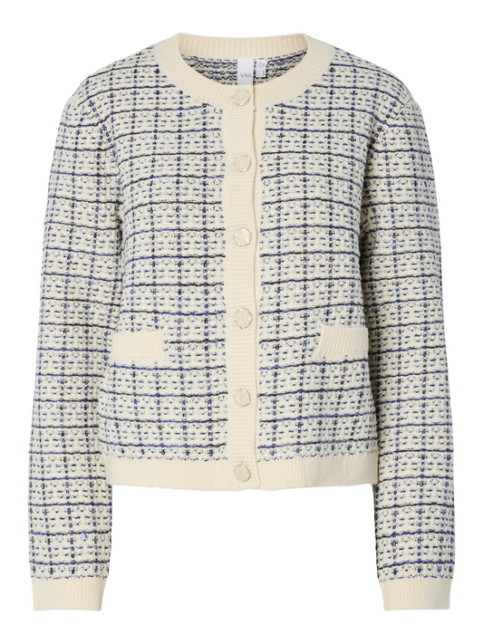Yaslivia ls short knit cardigan
