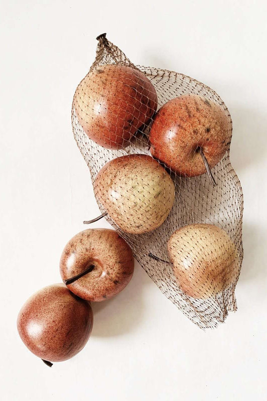 RØDE  EPLER I NETT 6 STK