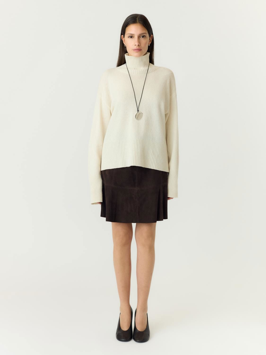 Yascolly Hw Suede Skirt