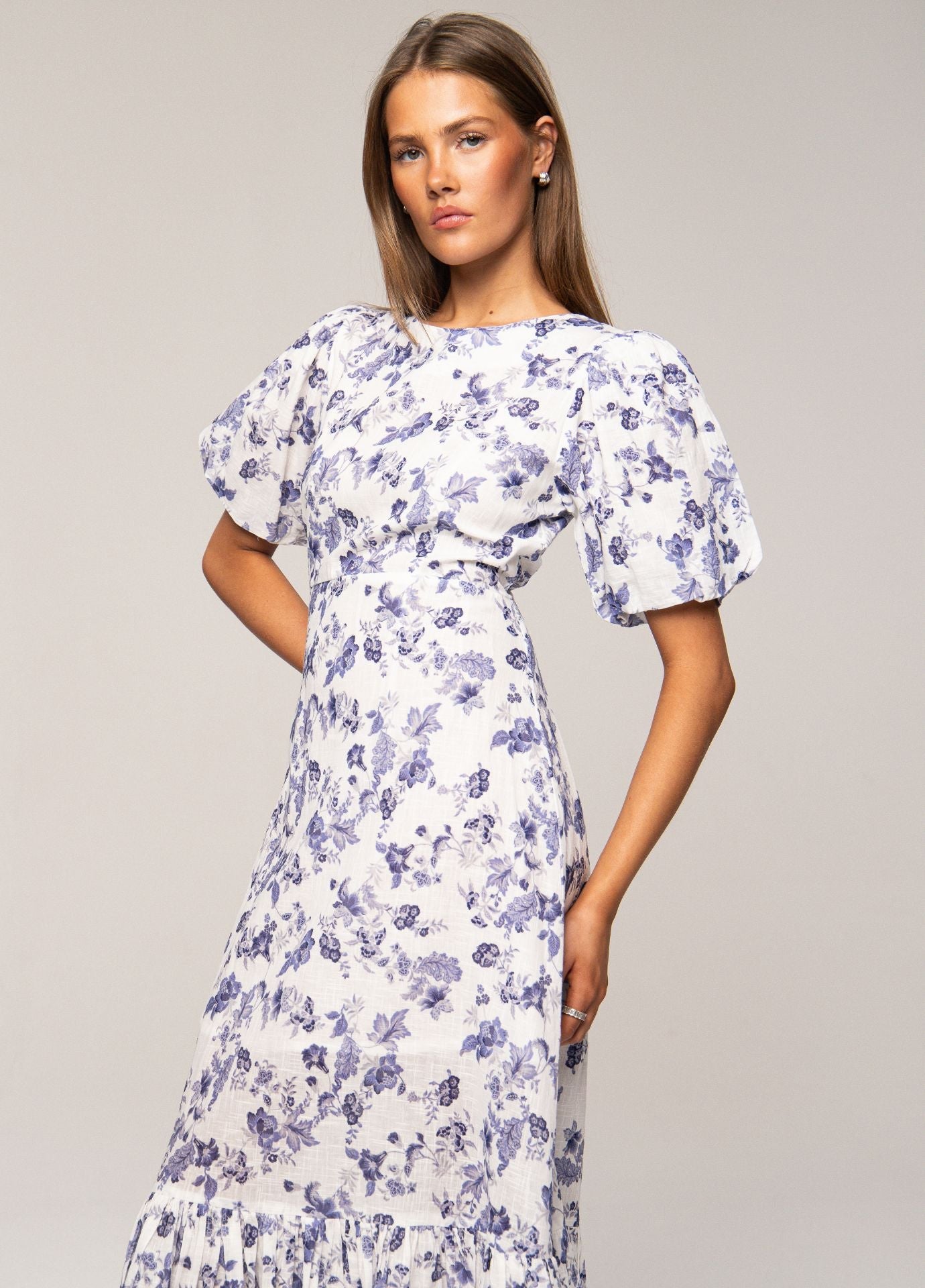 Johanna Dress Porcelain Blue