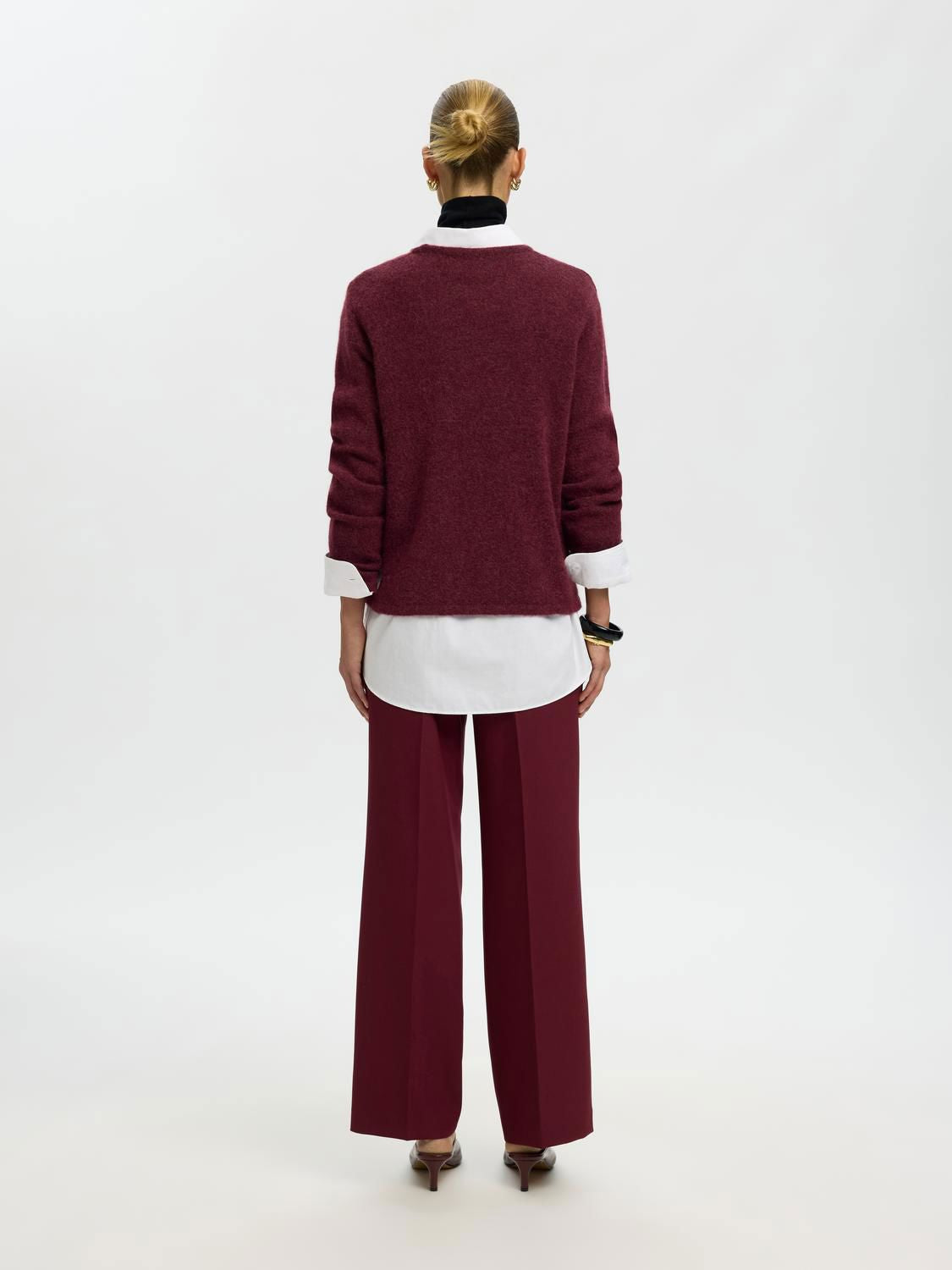Slwlulu New Ls Knit O-Neck Noos
