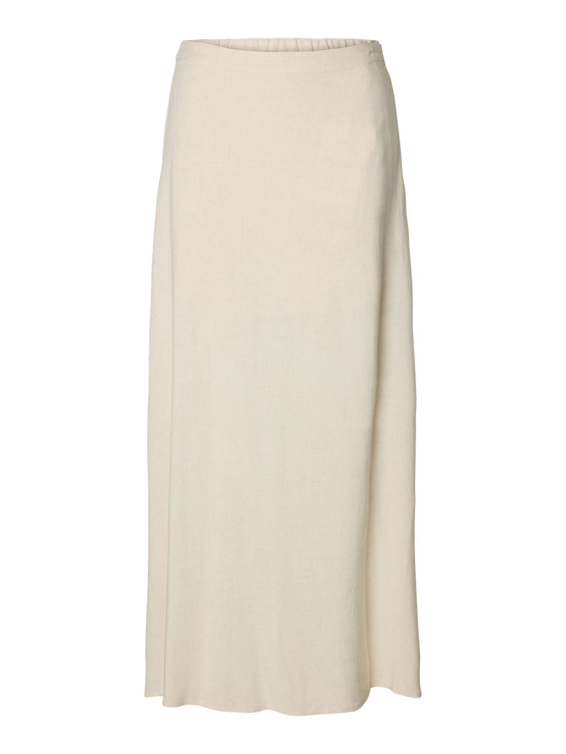 Slwviva Hw Ankle Linen Blend Skirt Noos