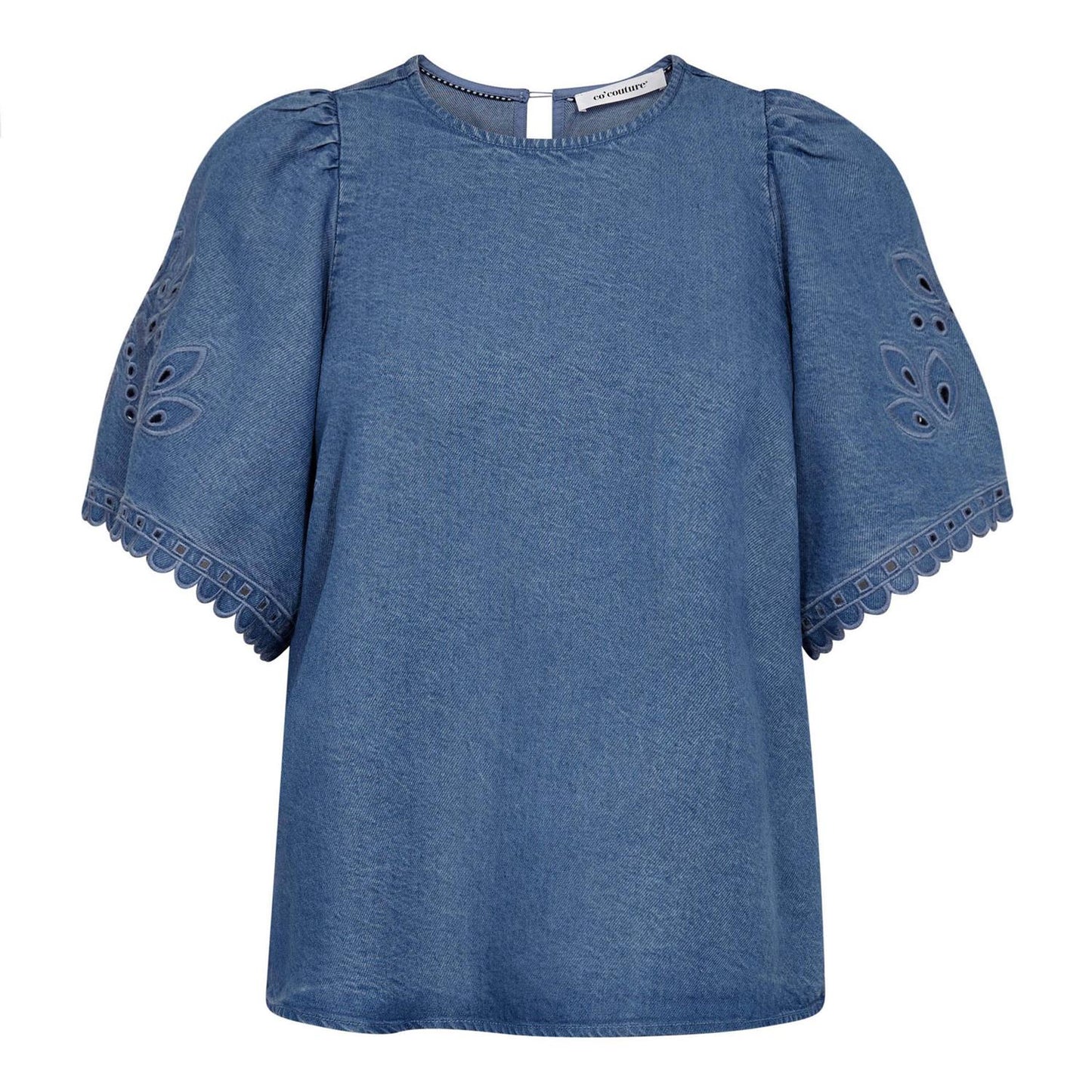 Tillycc Emb Ss Blouse