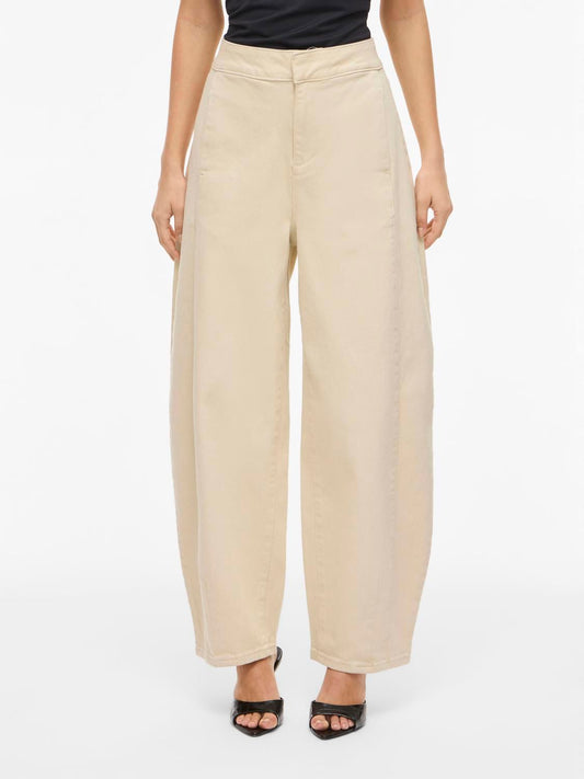 Vichia Hw Barrel Jeans