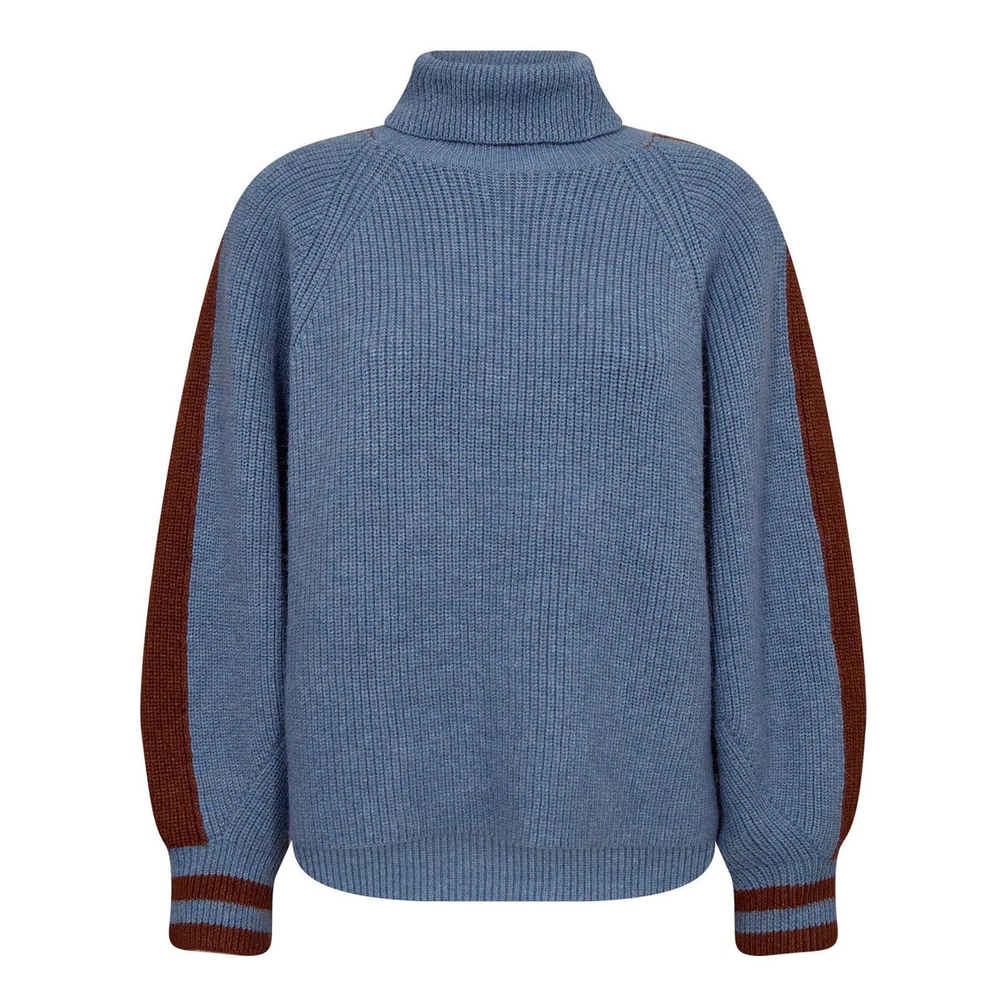 Rowcc Roll Neck Rib Knit