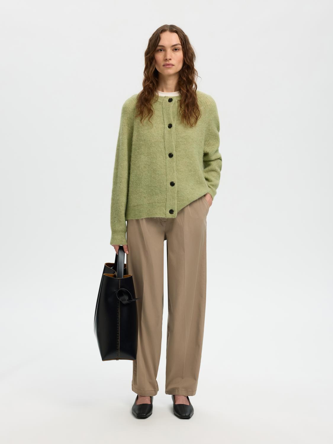 Slwlulu Ls Knit Short Cardigan Noos