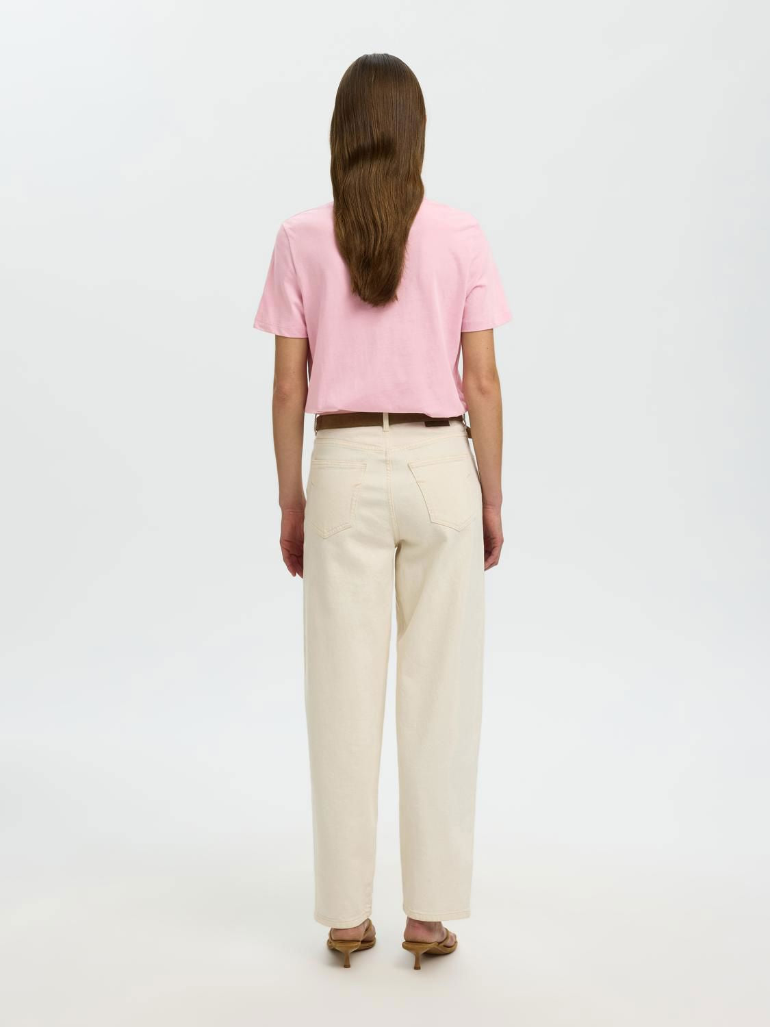 Slwessential Ss V-Neck Tee Noos