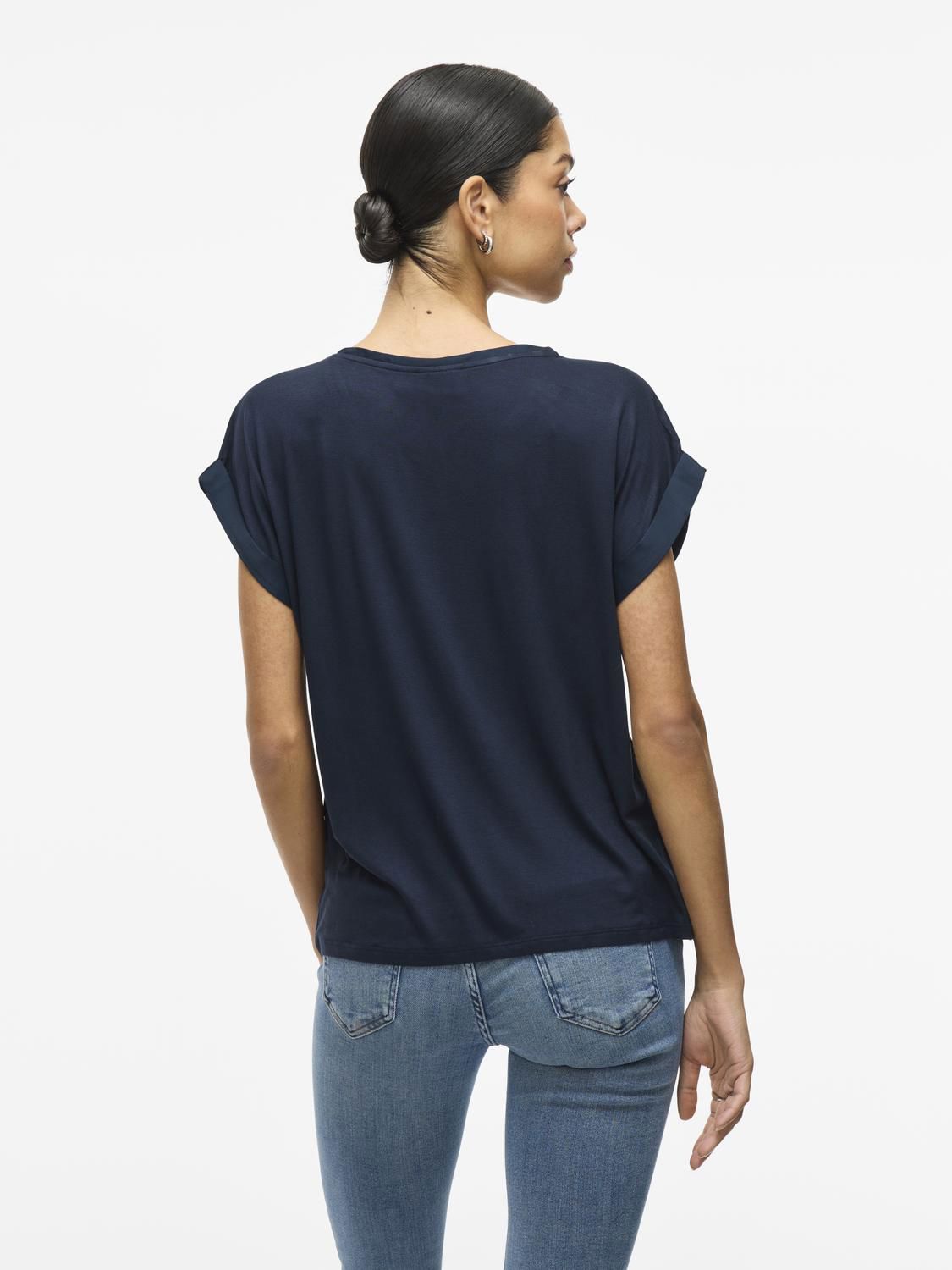 Viellette S/s Satin Top - Noos