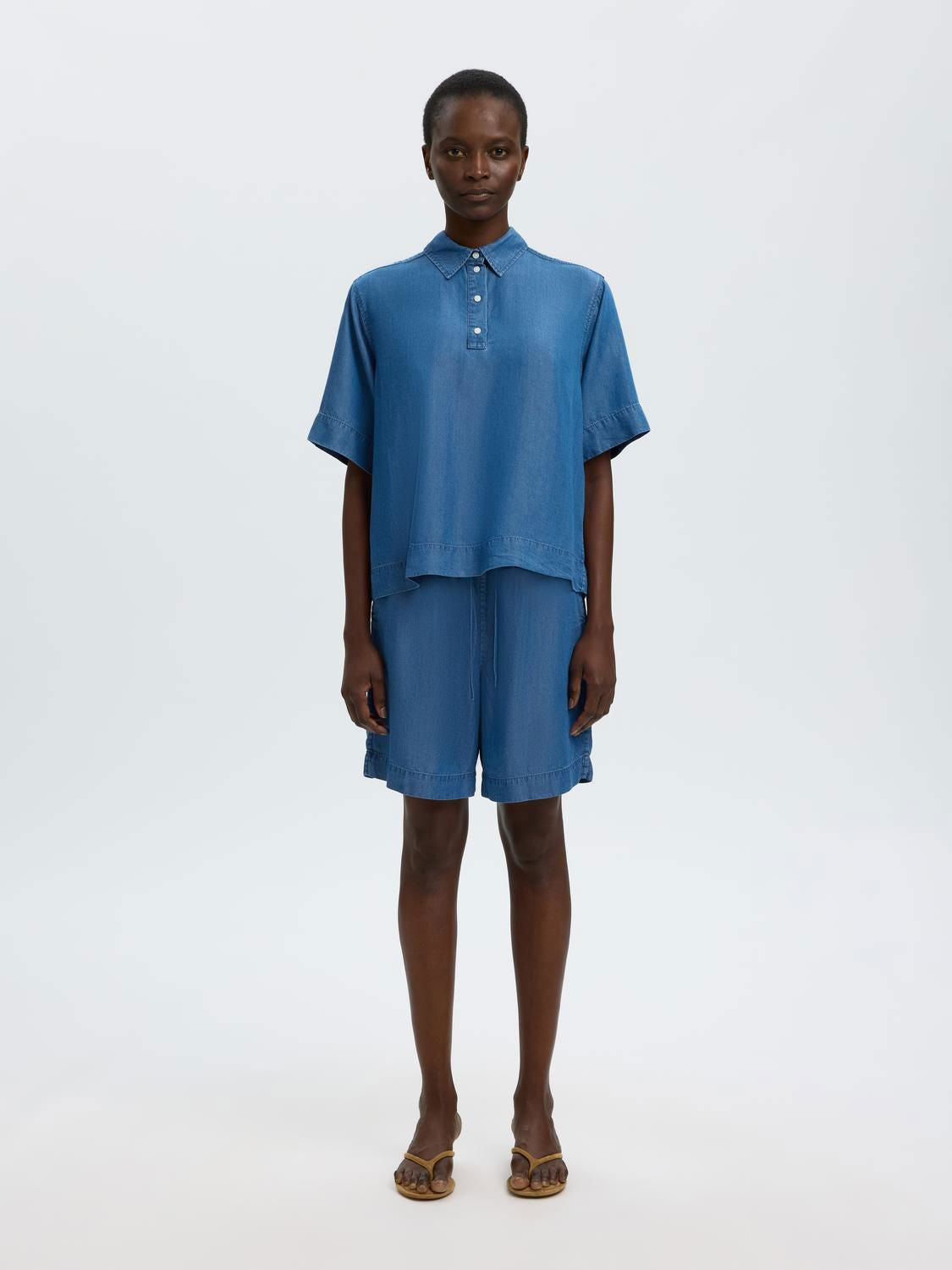 Slfjanna 2/4 Polo Shirt