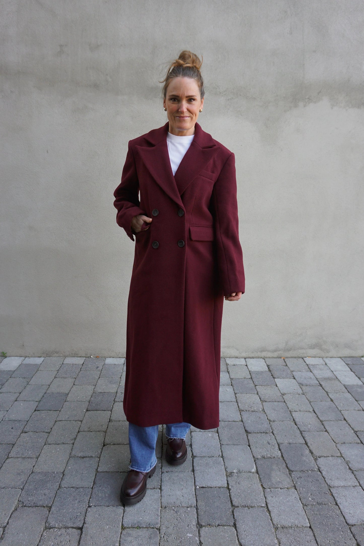 Yasroyla Ls Wool Blend Long Coat