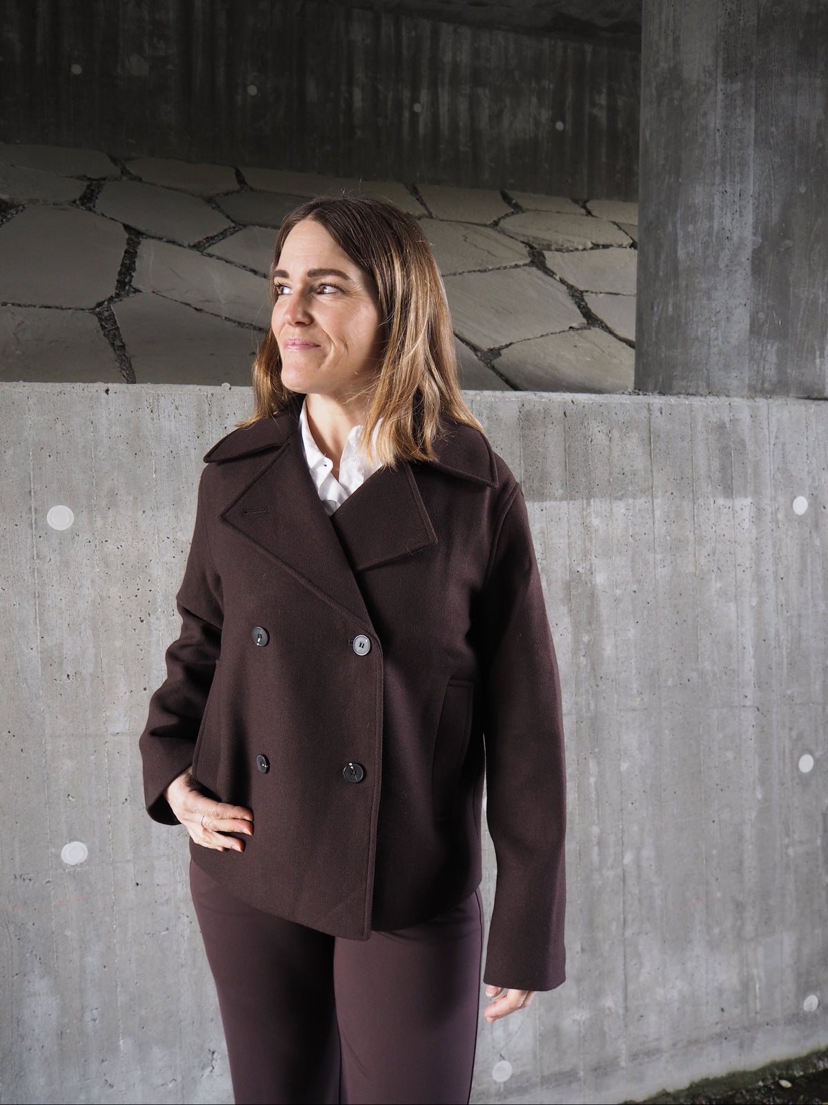 Slwzia-Alma Wool Blend Jacket Noos