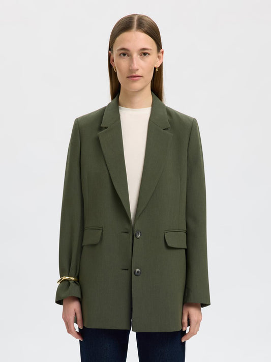 Slfrita Ls Relaxed Blazer Mel Noos