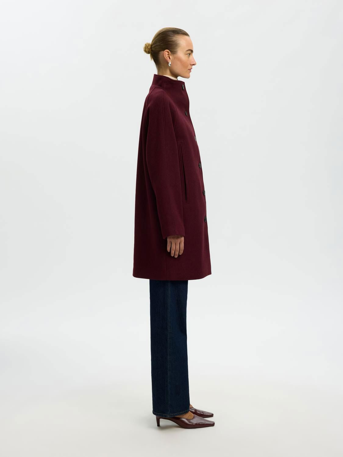 Slwzia-Vinni Wool Blend Coat Noos