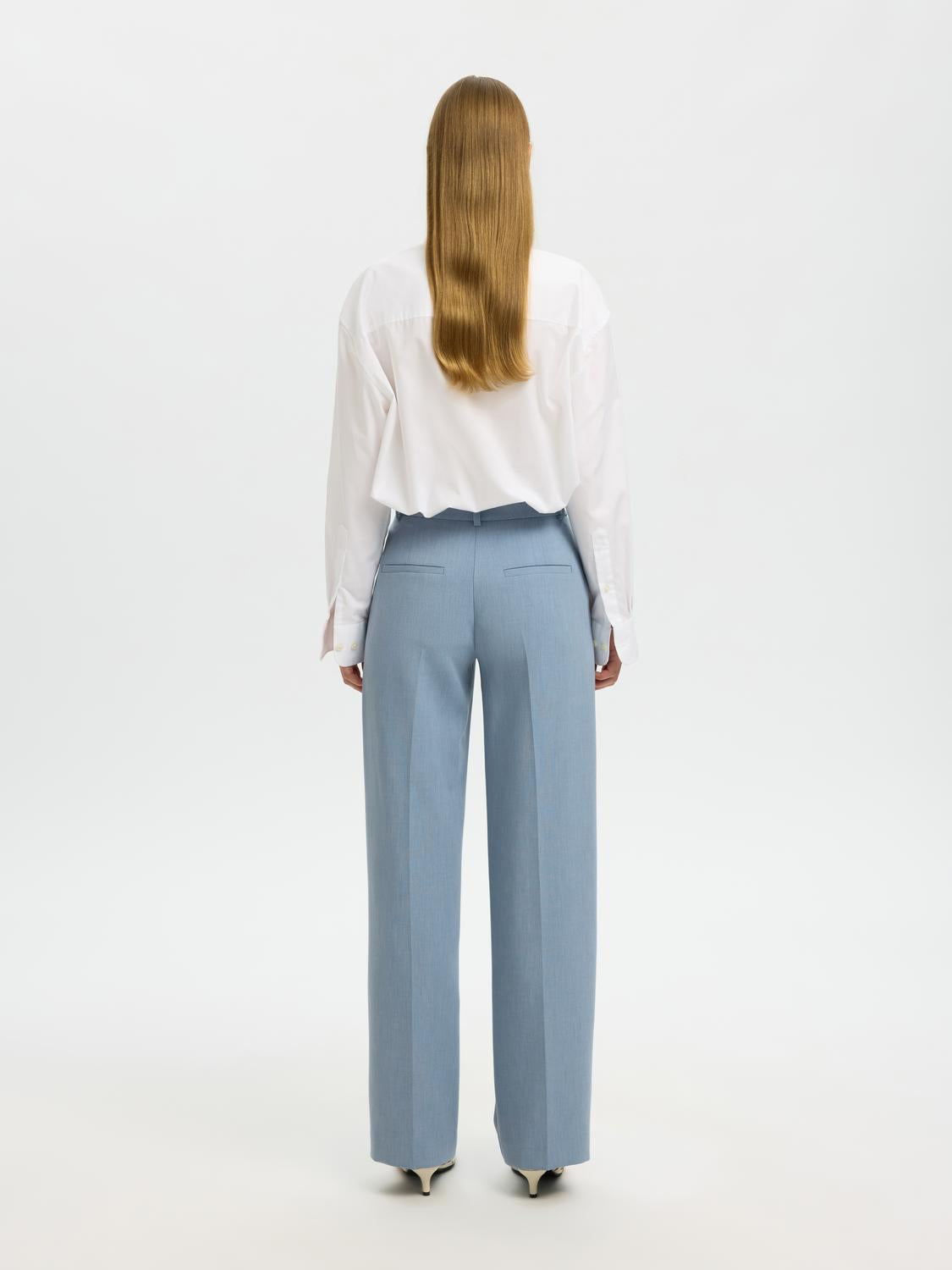 Slwrita Mw Wide Pant Mel Noos