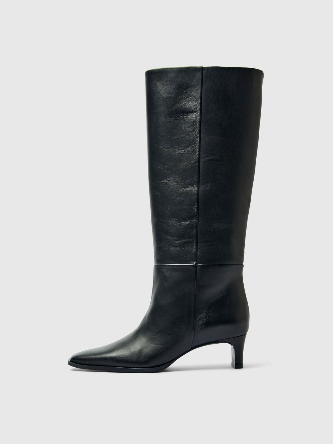 Slwolivia Leather High Shafted Boot