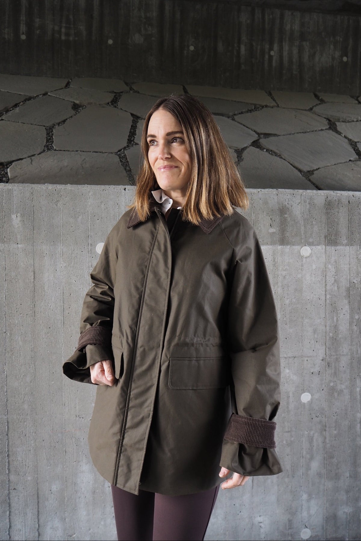 Slwwilma Waxed Jacket Noos