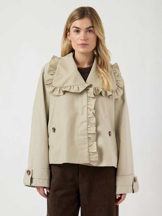 Yaselsana Ls Short Trenchcoat Noos