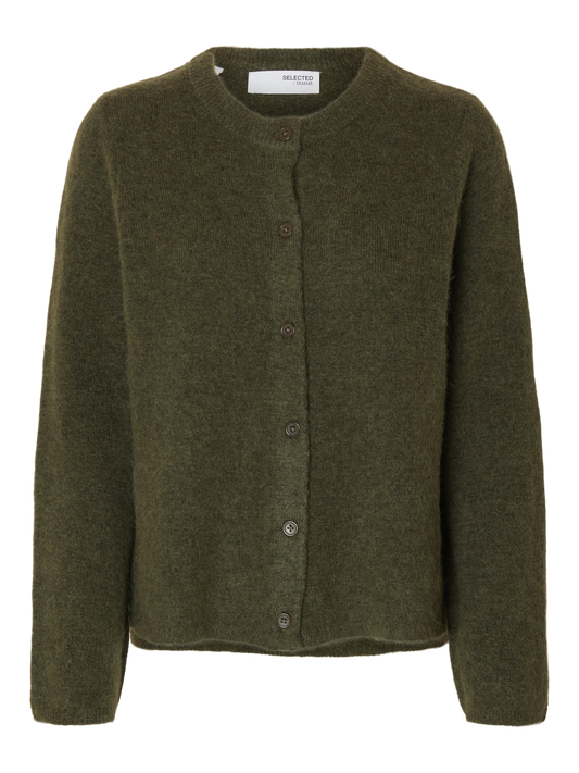 Slflulu new ls knit cardigan