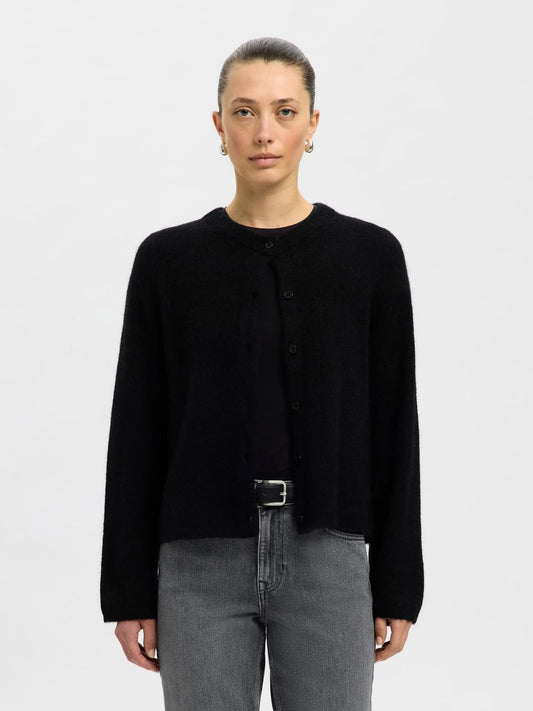 Slflulu New Ls Knit Cardigan Noos