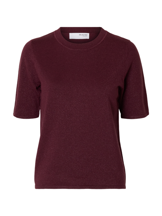 Slflura 2/4 Knit O-Neck