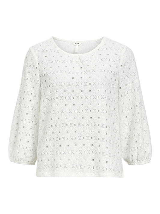 Laila 3/4 RE Top - Hvit