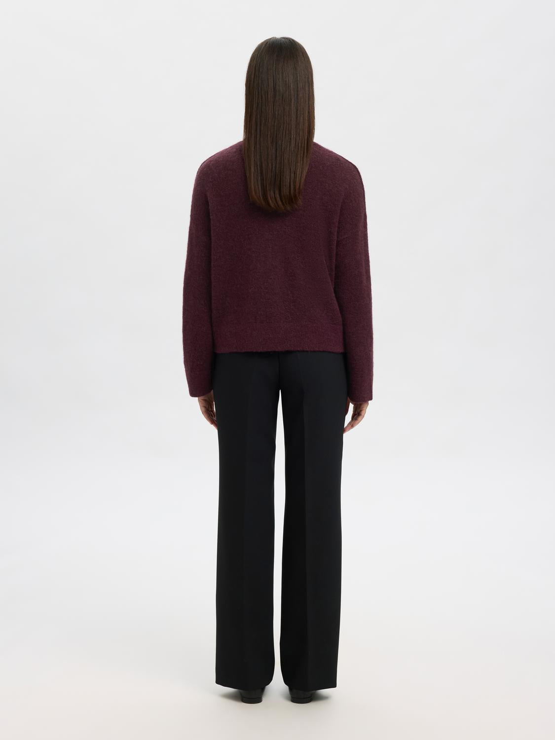 Slfsia Ras Ls Knit Zipper Cardigan Noos