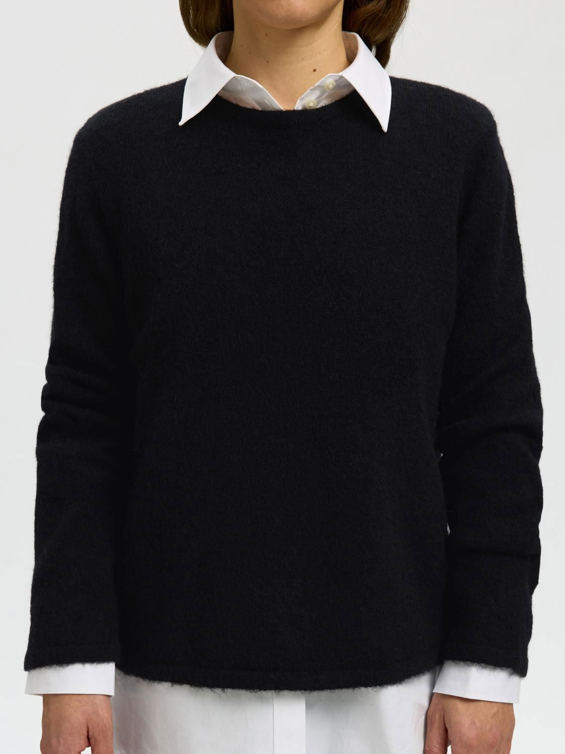 Slwlulu New Ls Knit O-Neck Noos