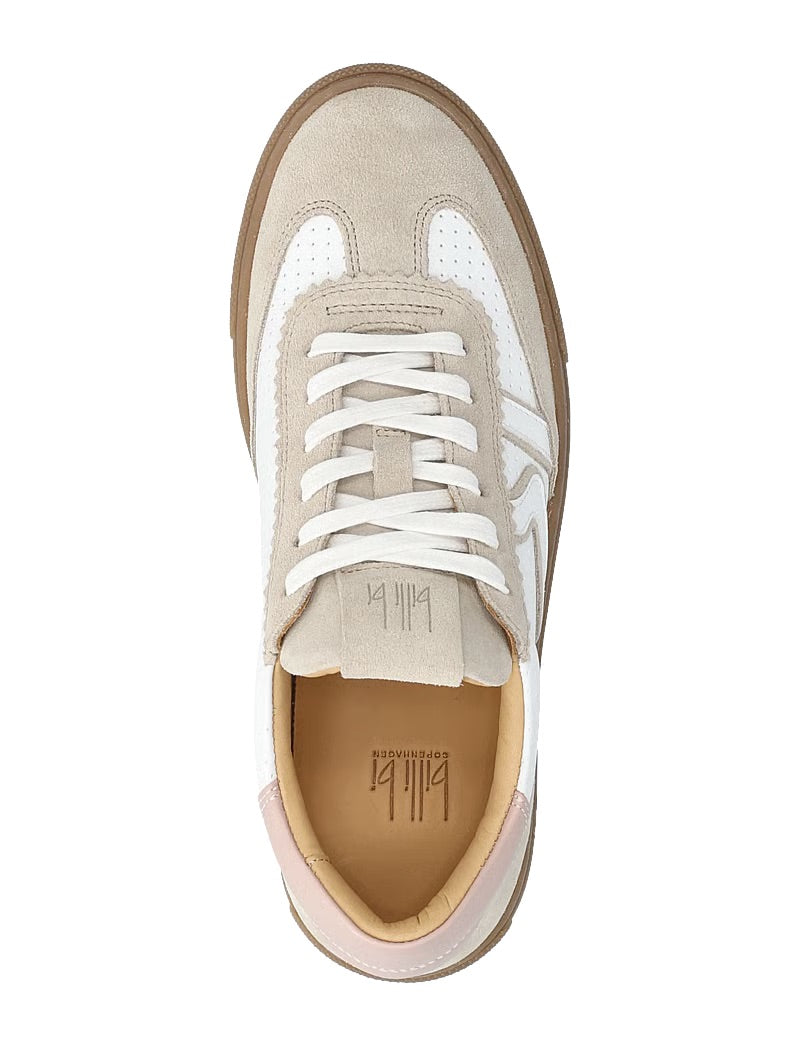 Beige/White Sport suede 552
