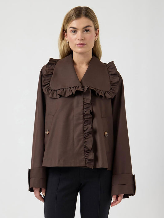 Yaselsana Ls Short Trenchcoat Noos