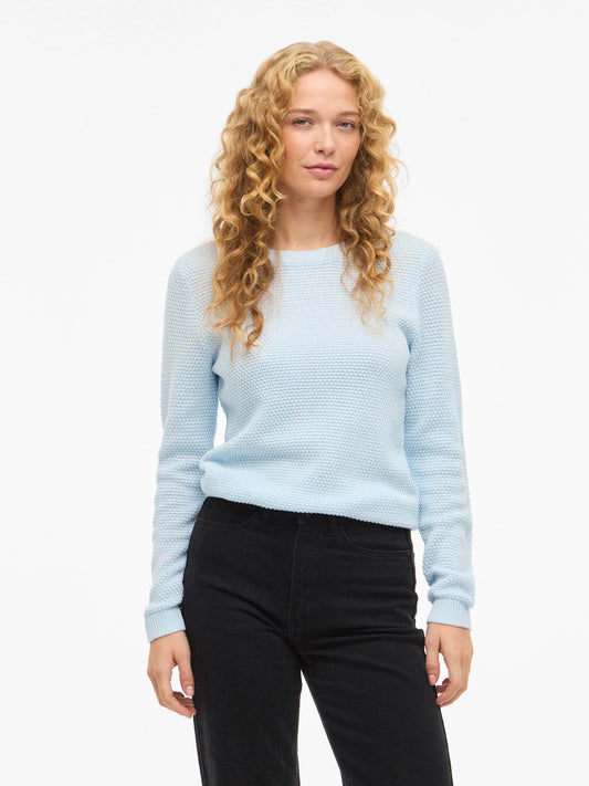 Vidalo O-Neck L/s Knit Top- Noos