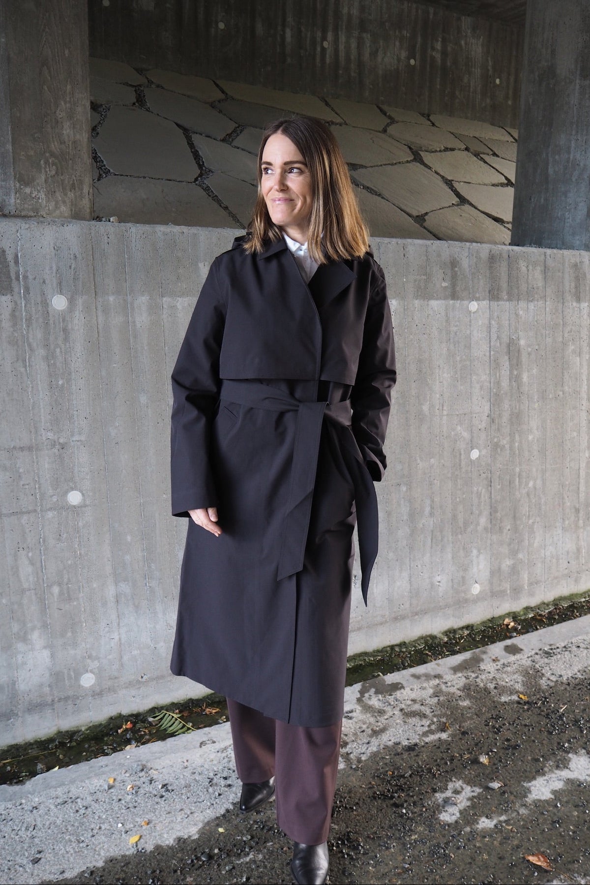 Slwnew Aline Tech Trenchcoat Noos
