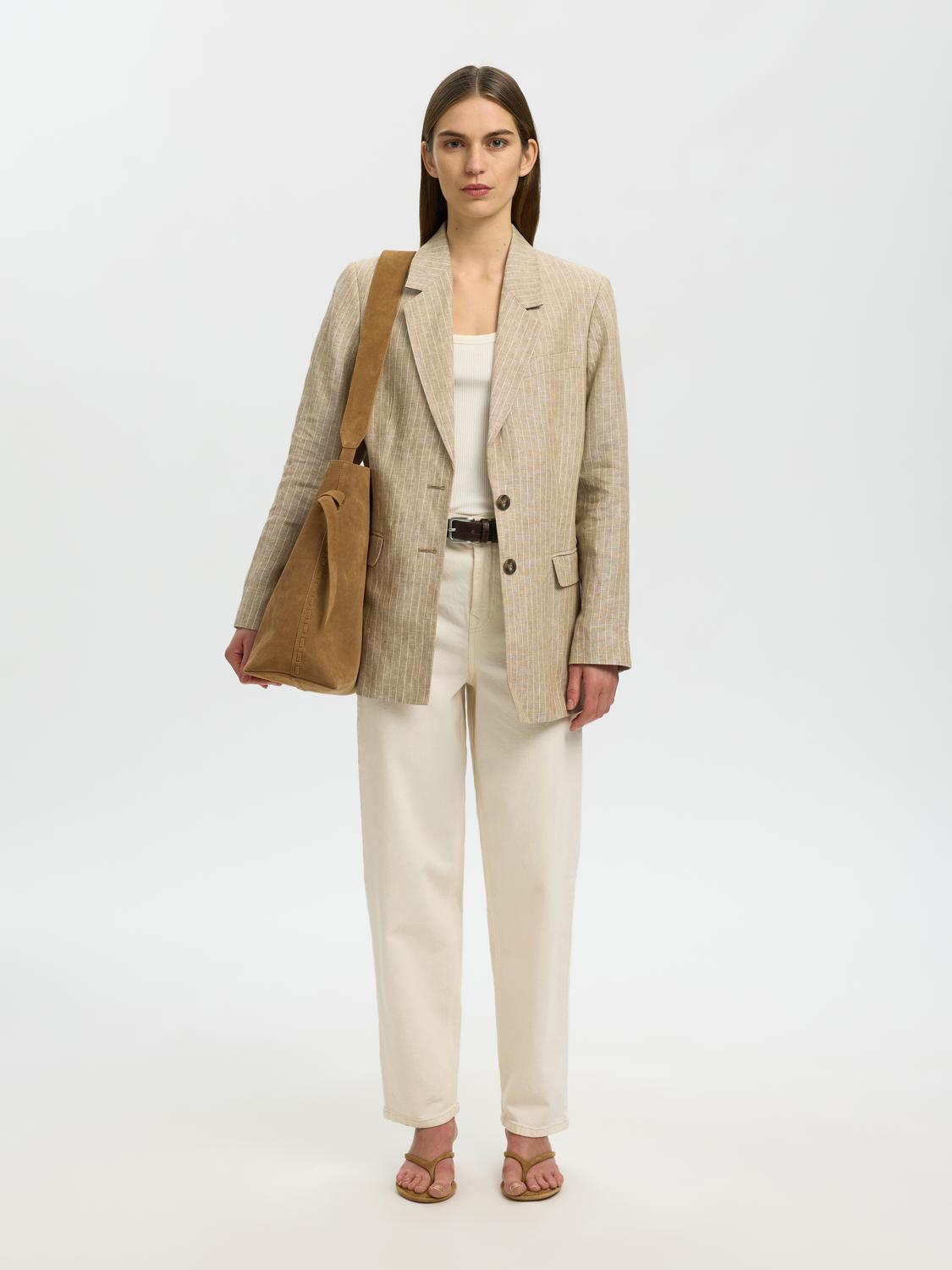 Slfstella Large Suede Bag