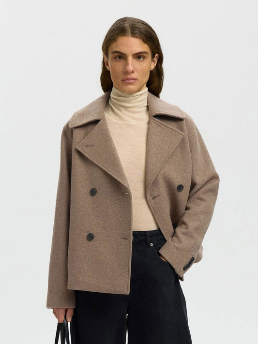 Slwzia-Alma Wool Blend Jacket Noos