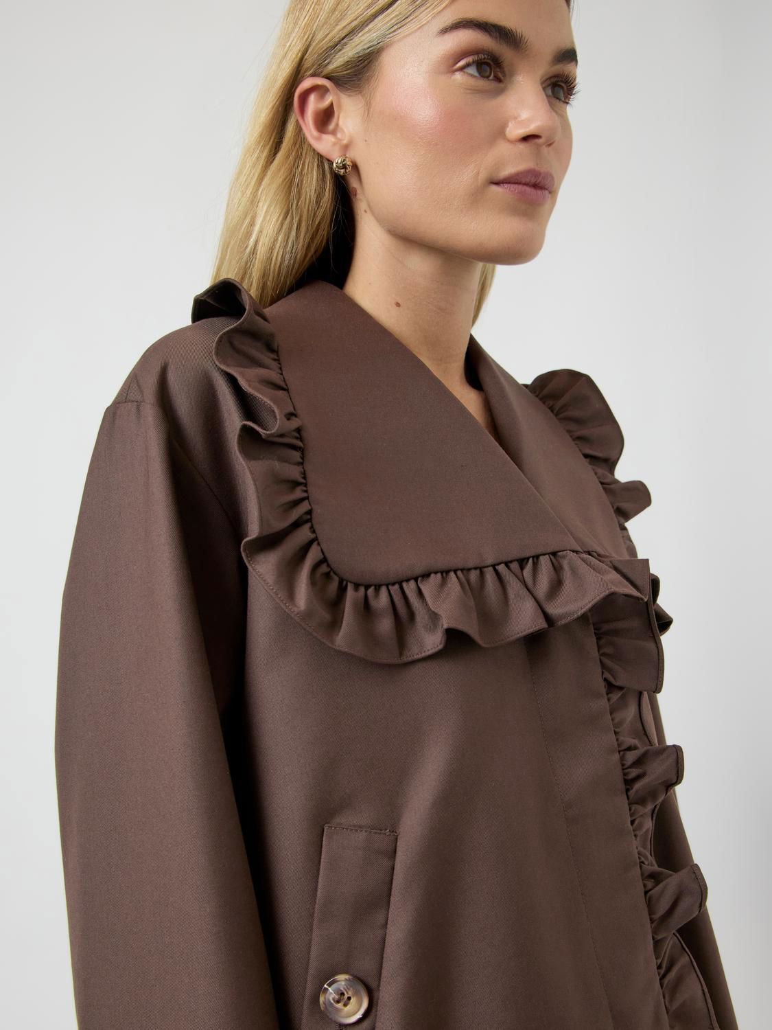 Yaselsana Ls Short Trenchcoat Noos